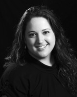 woman black and white